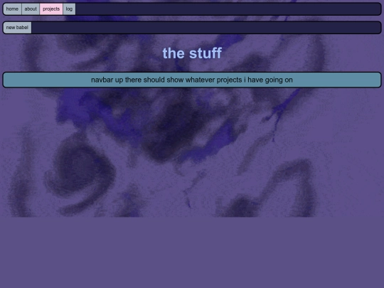 projects screenshot