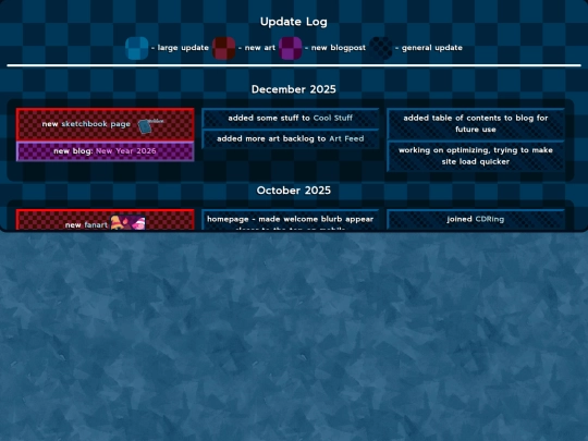 pagination/updatelog1 screenshot