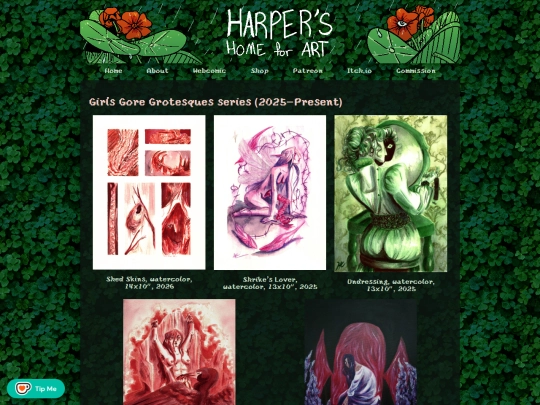 paintings screenshot
