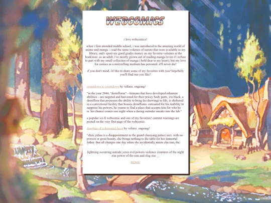 comics screenshot