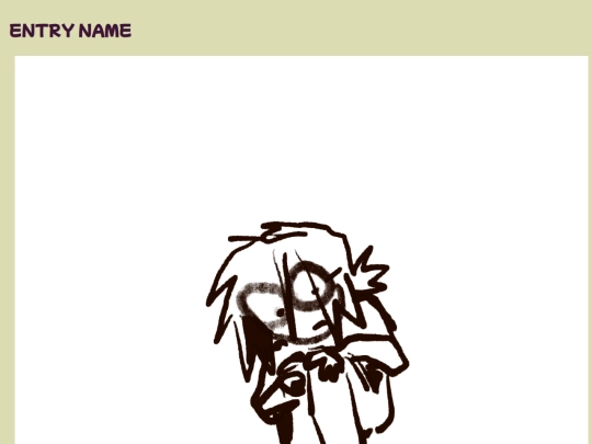 entrytemplate screenshot