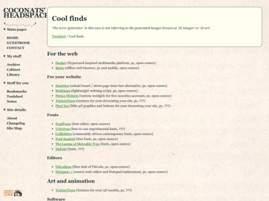 site/cool-finds screenshot