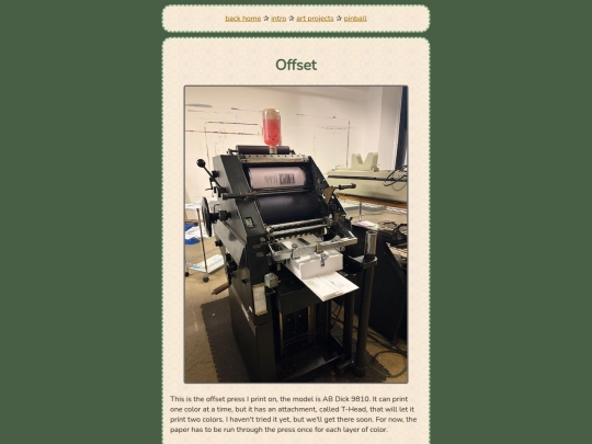 offset screenshot