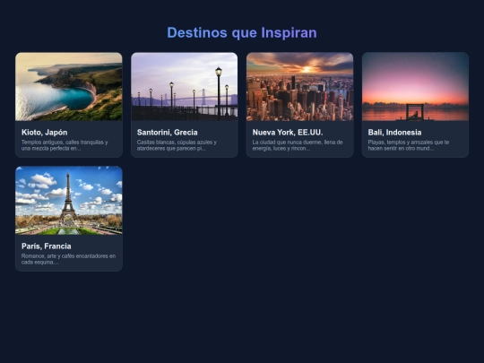 destinos screenshot