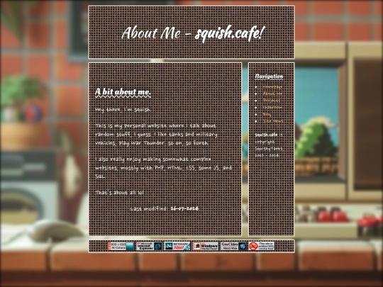 about-me screenshot