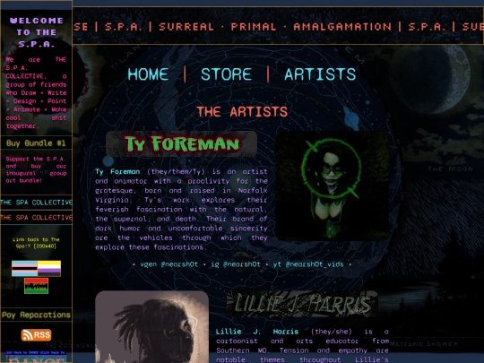 artists screenshot