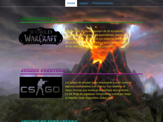 home screenshot