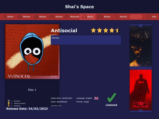 the_list/music/antisocial_2023 screenshot