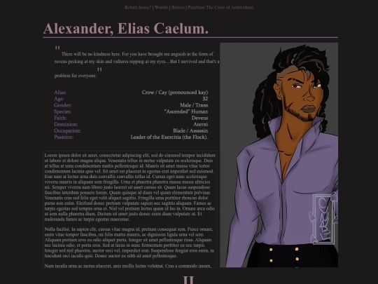 serials/crow/characters/crow screenshot