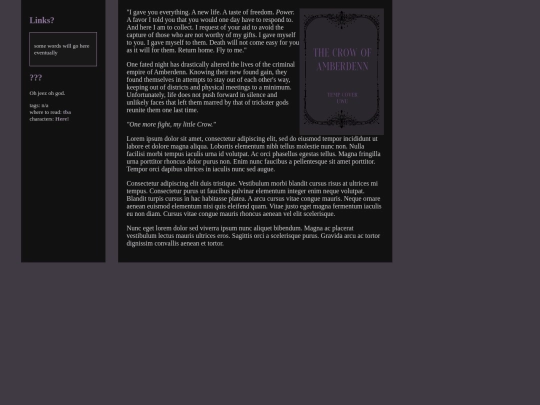 serials/crow/summary screenshot