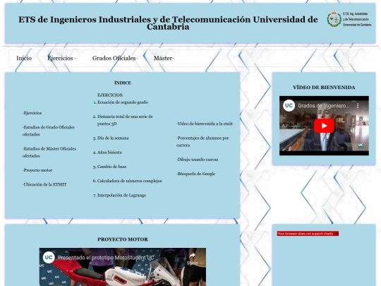 PaginaWeb screenshot