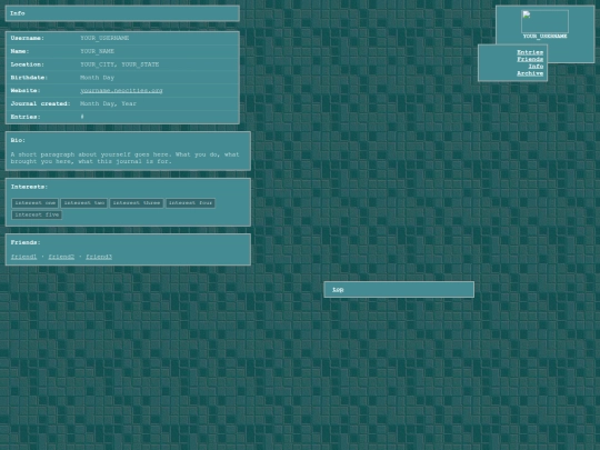 aboutme screenshot