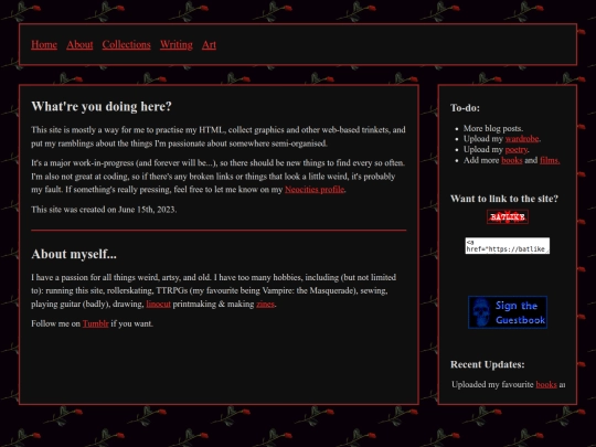 pages/about screenshot
