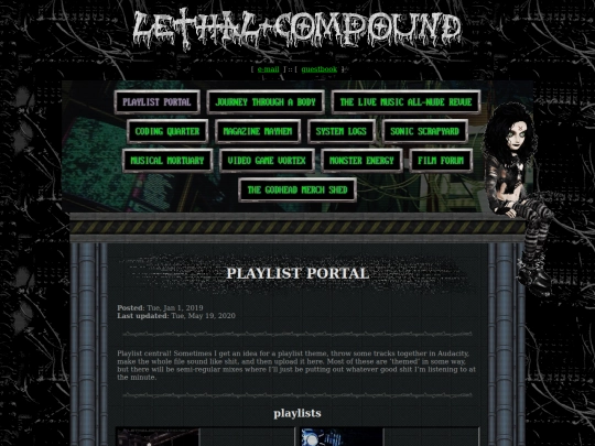 playlist-portal screenshot