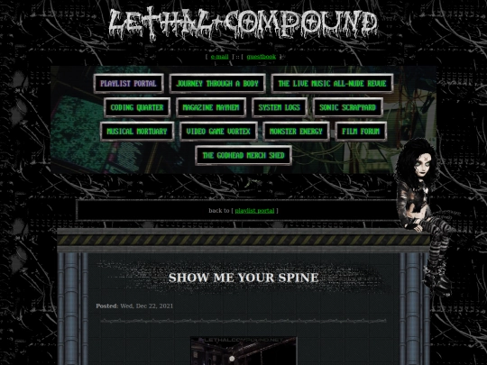 playlist-portal/show-me-your-spine screenshot