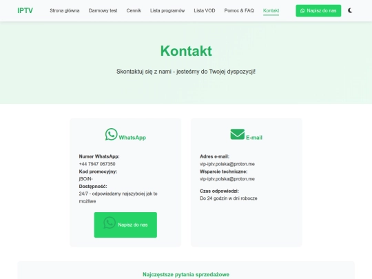 kontakt screenshot