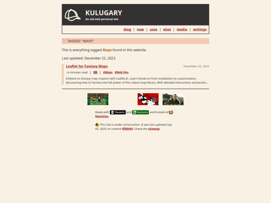 tags/maps screenshot