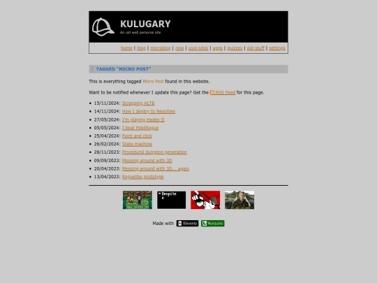 tags/micro-post screenshot