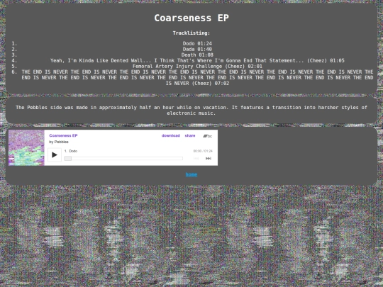 coarseness screenshot