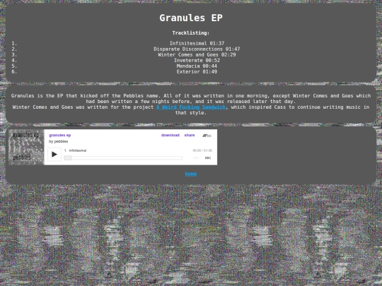 granules screenshot