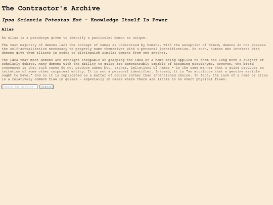 alias screenshot