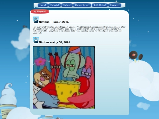 blogspot screenshot