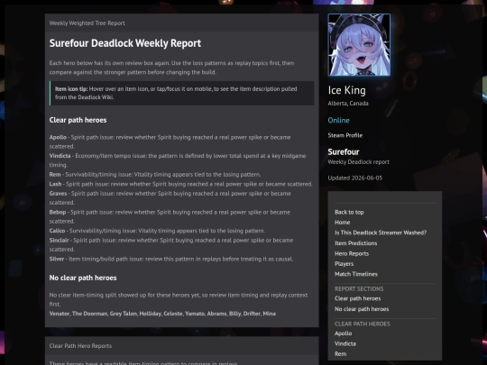 deadlockGamers-20260607c/Surefour screenshot