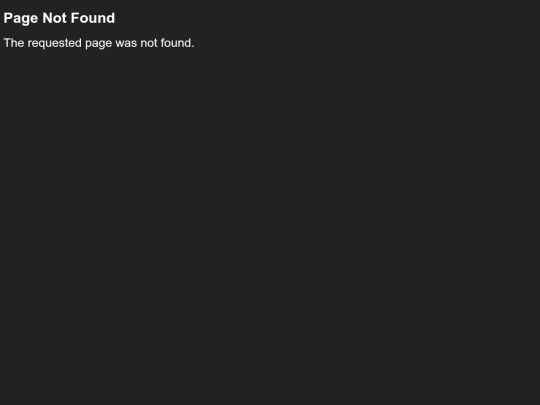 not_found screenshot