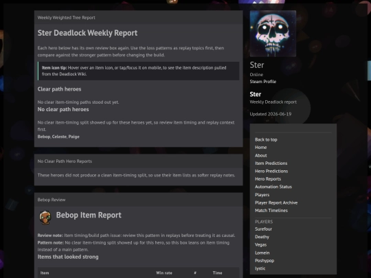 players/ster screenshot