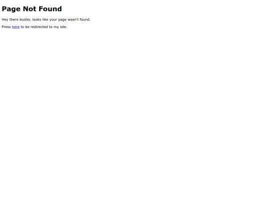 not_found screenshot