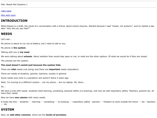 NeedsNotSystems1 screenshot