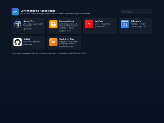 app-container screenshot