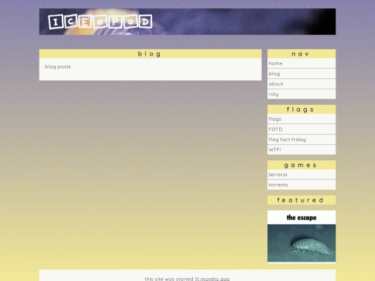 blog screenshot