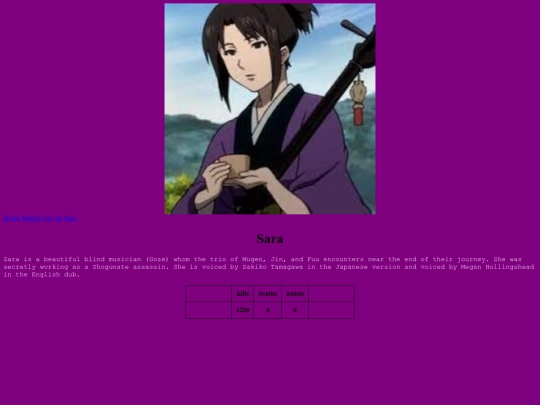 Sara screenshot