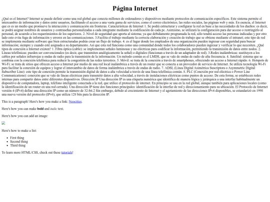 pginainternet screenshot