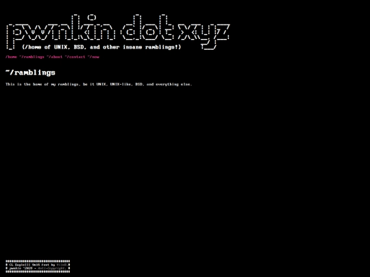 ramblings screenshot