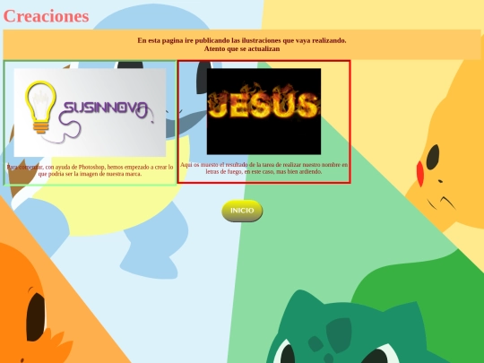 Creaciones screenshot