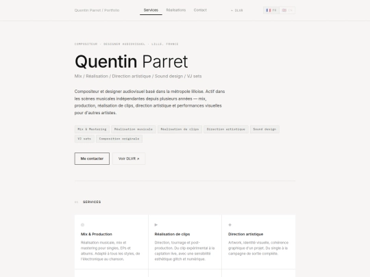portfolio screenshot