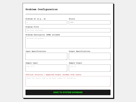 edit-problem screenshot