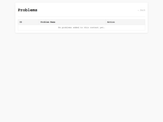 problempage screenshot