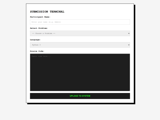 submit-page screenshot