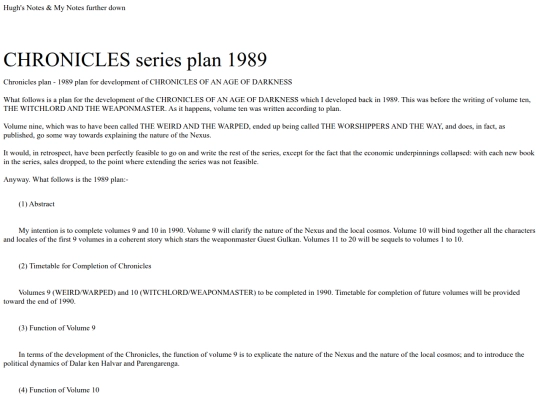chroniclesnotes screenshot