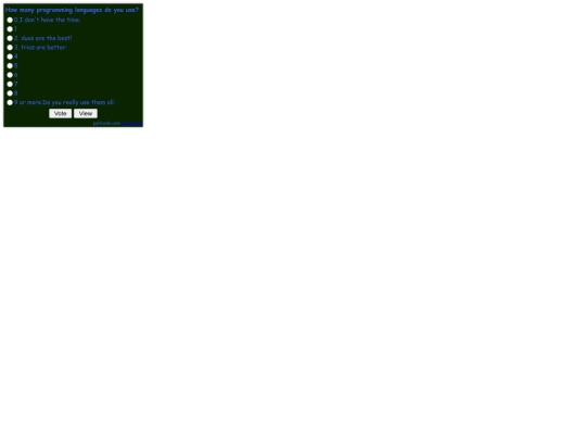 poll screenshot