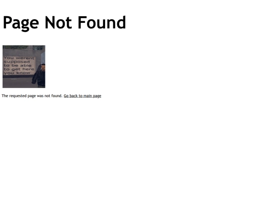 not_found screenshot