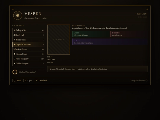 oc-vesper screenshot