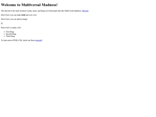 index screenshot