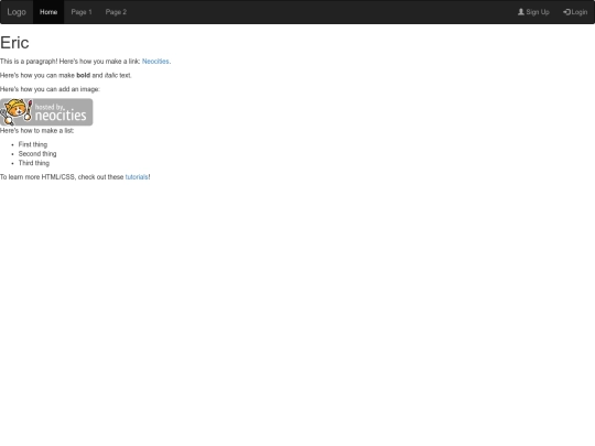 index screenshot