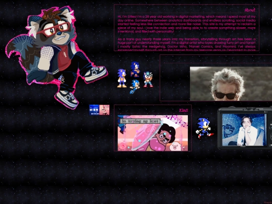 aboutme screenshot