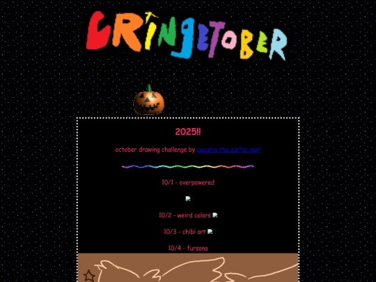 CRINGETOBER screenshot