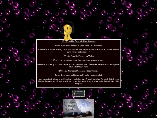 muziklog screenshot